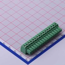 1803714 插拔式接线端子 插头 3.81mm 排数:1 每排P数:16
