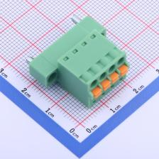 KF2EDGKDRM-3.81-4P 插拔式接线端子 插头 3.81mm 排数:1 每排P数