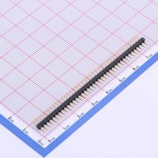 排针 C40D28 2mm 1x38P 方针 X4611WRS 卧贴 38I