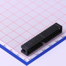 X9555WV-2x18-6TV01-12217 线对板/线对线连接器 2.54mm 2x18P