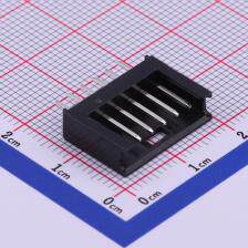M2530V-06-BK 线对板/线对线连接器 2.54mm 1x6P 直插