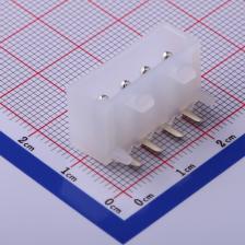 M5082RK-04P 线对板/线对线连接器 5.08mm 1x4P 弯插 带柱大4P
