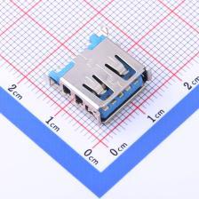 HC-ST-003-008-J USB连接器 Type-A 母座 卧贴
