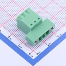 KF2EDGKDRP-3.5-3P 插拔式接线端子 插头 3.5mm 排数:1 每排P数:3