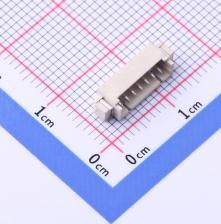 HDGC1251WR-S-7P 线对板/线对线连接器 1.25mm 1x7P 卧贴