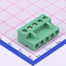 HT508K-5.08-5P 插拔式接线端子 插头 5.08mm 排数:1 每排P数:5