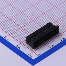 HX20012-20Y black 压线端子胶壳 2mm 2x10P 黑色 公头