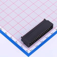 ED32BGFBK 金手指连接器 EDGE SLOT 2.54mm P数:32