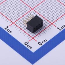 PM127V-12-08-H34 排母 1.27mm 2x4P