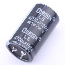 LS478M100P50RR0VH2SP0 牛角型电解电容 4700uF ±20% 100V