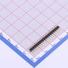 X4611WRS-19I-C40D28 排针 2mm 1x19P 卧贴 方针