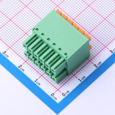 JL15EDGKNHC-35006G01 插拔式接线端子 插头 3.5mm 排数:1 每排P