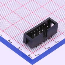 321014MG0CBK00A01 IDC连接器(牛角/简牛) 2.54mm 每排P数:7 排数