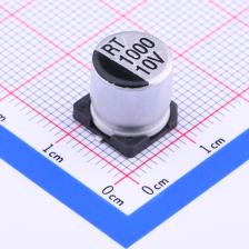 RT1A102M1010 贴片型铝电解电容 1000uF ±20% 10V