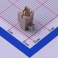 A2004WR-2X02P 线对板/线对线连接器 2mm 2x2P 弯插 A2004WR-2X02