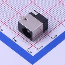 DC-036A-T20 AC/DC电源连接器 DC电源插座 内径:2mm 外径:6mm