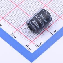 ECG2EM4R7F09CTBVZC-L=3.3 直插铝电解电容 4.7uF ±20% 250V