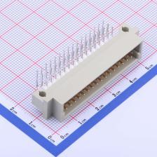 3511348AMRS0BNA1 板对板连接器 PIN：48 间距2.54mm 公 弯插