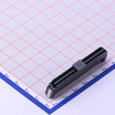 板对板连接器 130S1R01 PIN：130 间距0.8mm 立贴 3614 公 P120