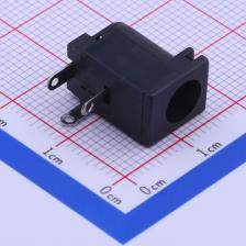 DC-005B-2.5A-2.0 AC/DC电源连接器 DC电源插座 内径:2mm 外径:6.