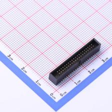 X1270WVS-2x20A-6TV01 IDC连接器(牛角/简牛) 1.27mm 每排P数:20