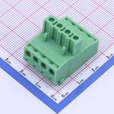 KF2EDGKH-5.08-4P 插拔式接线端子 KF2EDGKH-5.08-4P
