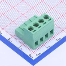 PF508-C04ASMN1 插拔式接线端子 插头 5.08mm 排数:1 每排P数:4
