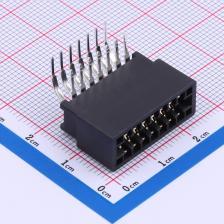 ER14BGFBK 金手指连接器 EDGE SLOT 2.54mm P数:14