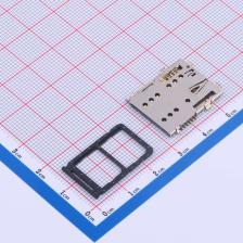 MCS-222 SIM卡连接器 MCS-222 两件套