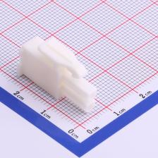 HX41405-2P 压线端子胶壳 4.14mm 1x2P 公胶壳 白色 mini-univers