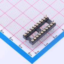 X5621WV-2x10-C762D1196-1196 IC插座 2.54mm P数:20