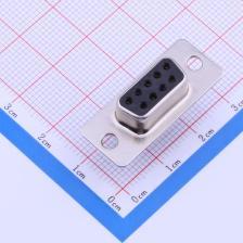 Z-SUBDPAF1071002 D-Sub/DVI/HDMI连接器 D-SUB DP-9P 孔黑色 DP