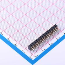 MH254V-12-30-1000-047 排针 2.54mm 2x15P 直插 圆针 针脚直径0.