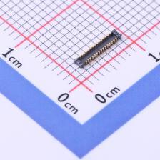 AXE630124D 板对板连接器 PIN：30 间距0.4mm 公 立贴