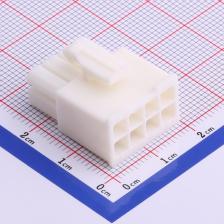 HX41405-8P 压线端子胶壳 4.14mm 2x4P 公胶壳 白色 mini-univers