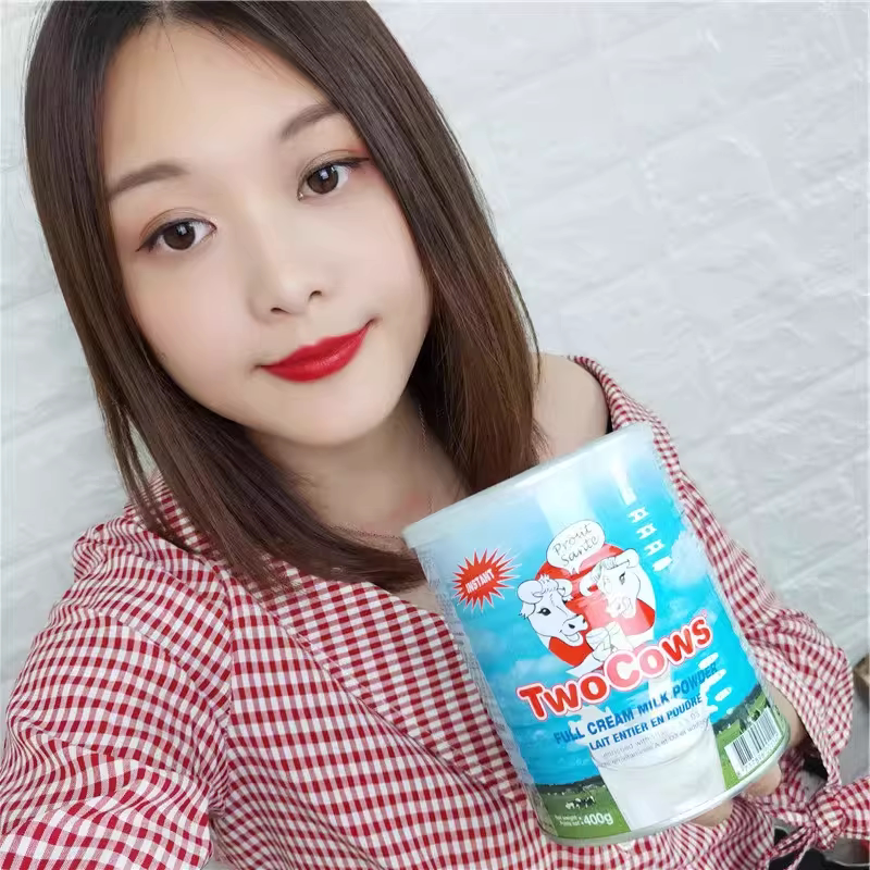 900g双牛奶粉Two Cows荷兰进口淘高斯儿童学生成人全脂400克高钙