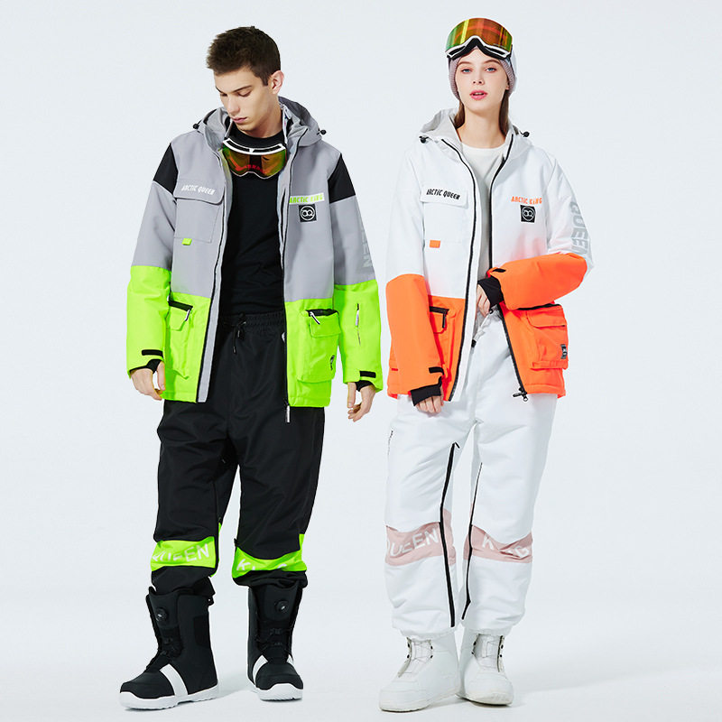 单双板滑雪服保明加厚滑雪服套装