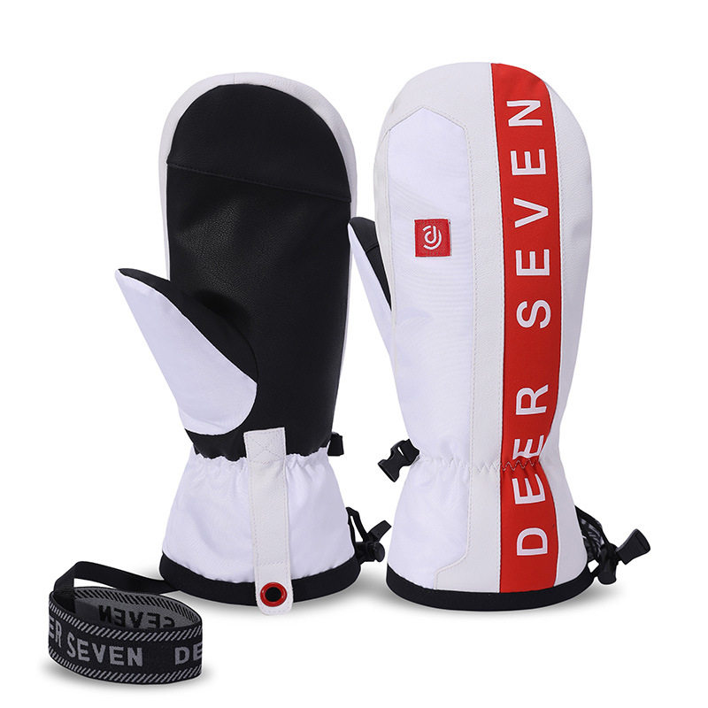 触屏滑雪手套单板男女情侣并指内置五指闷子防水透气耐磨保暖户外