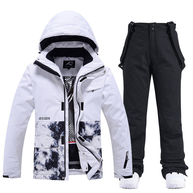 单板滑雪服套装男女款冬季户外防滑雪衣裤套装