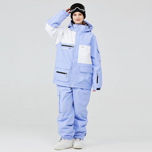 单双板滑雪服套装防风防水滑雪服