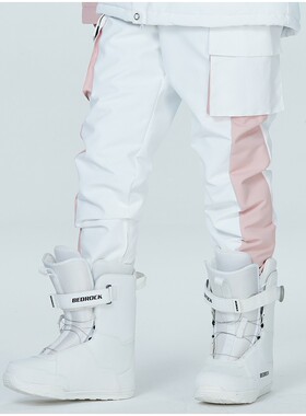 ARCTIC QUEEN滑雪裤女男款冬季户外防风防水保暖加厚抗寒滑雪裤