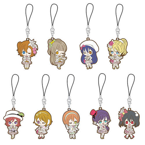 一番正品[现货] LoveLive! μ's Snow Halation 橡胶挂件