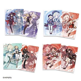一番正品[现货] TAITO 抽赏 原神 E赏 文件夹套装