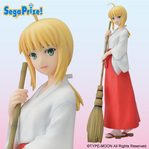 一番正品[xian货] Sega Fate系列 Saber 巫女服 景品