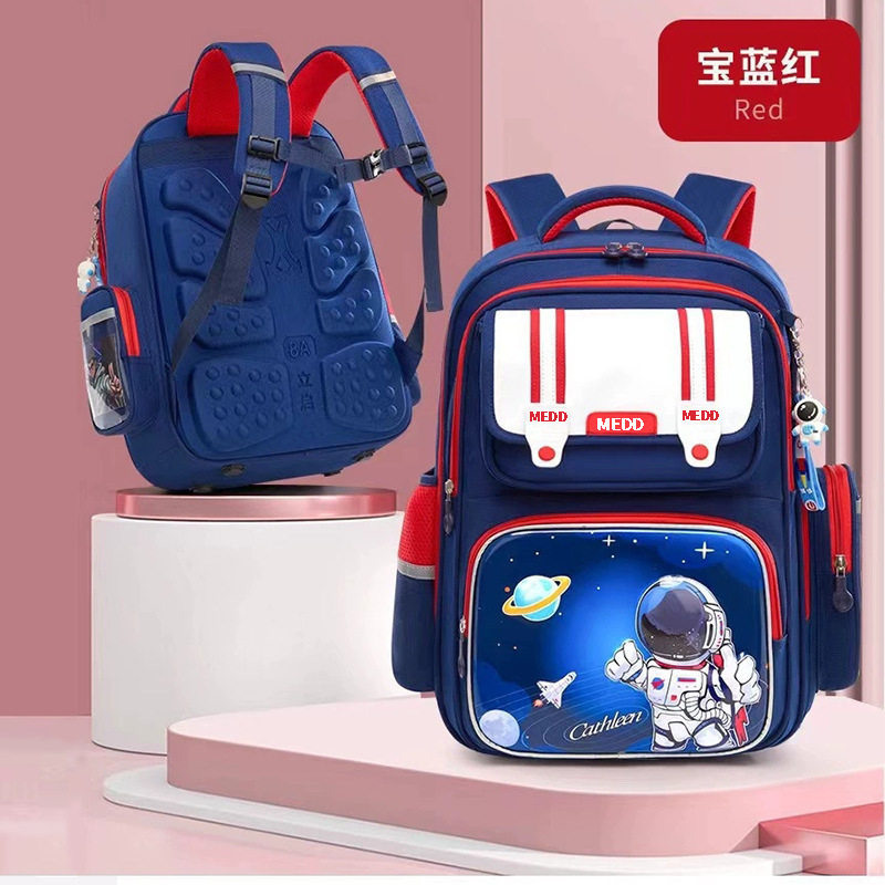 小学生3D卡通太空人大容量书包