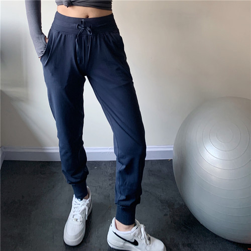 lulu同款瑜伽裤女宽松弹力束脚秋