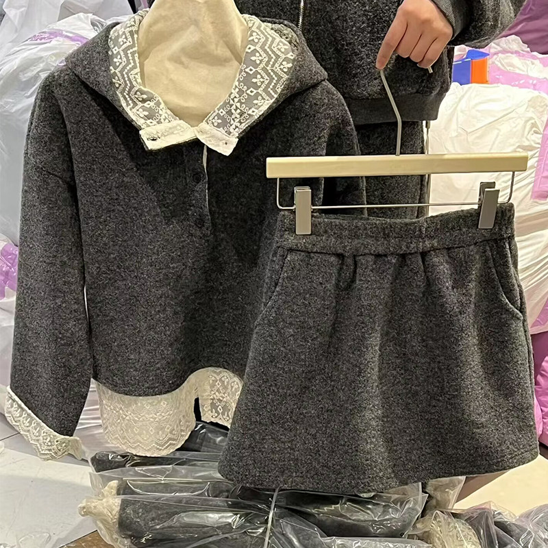 米社家套装女2025冬日新款