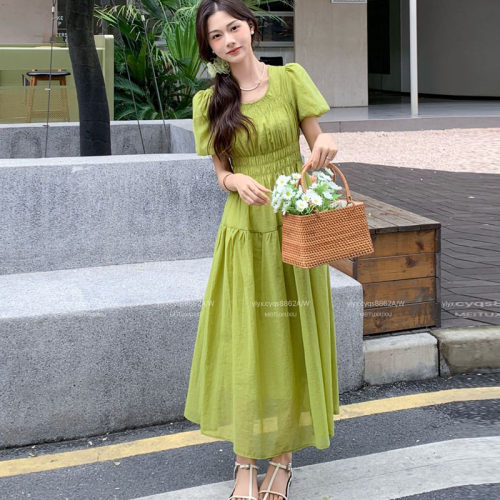 杭州四季青裙子夏日绝美小连衣裙