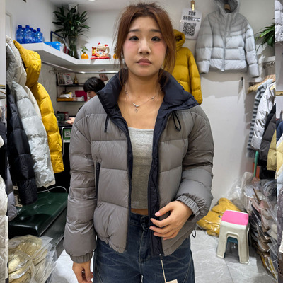 带溯源码正品羽绒服女小个子