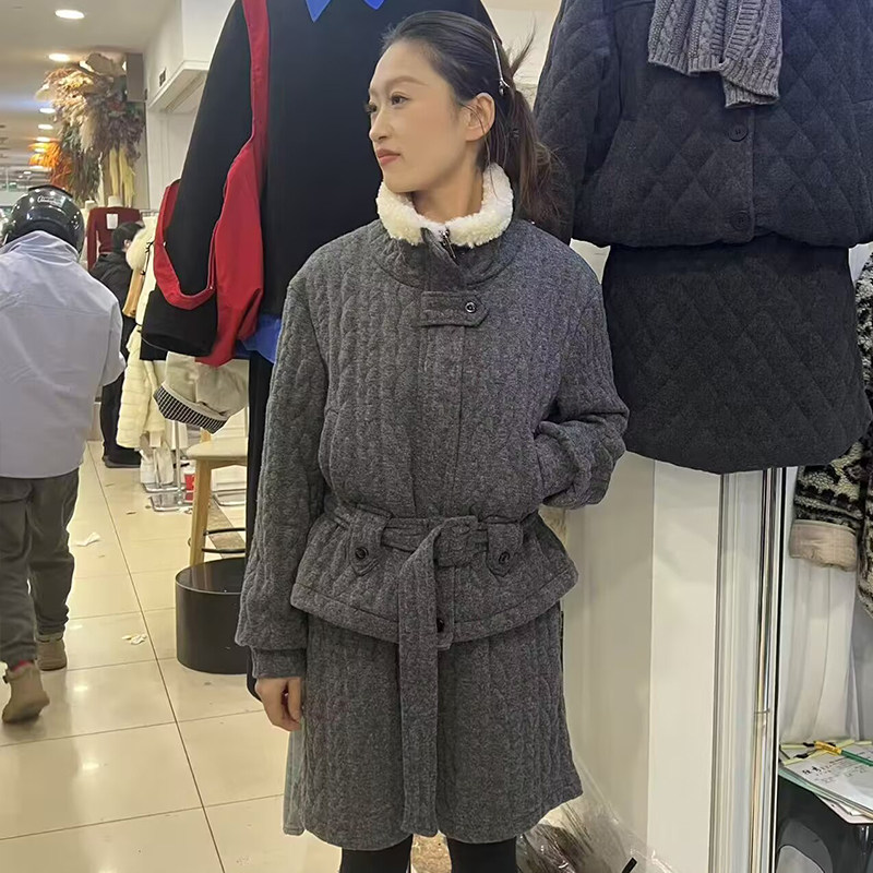 短裤2025年冬季时尚套装